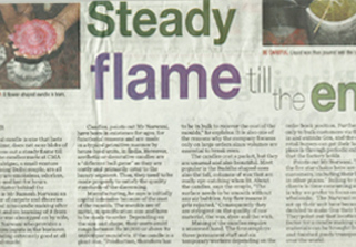 stady flame till the end
