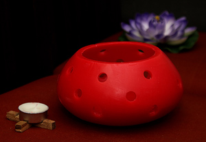 Container Candle with tlight