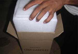 scented was candles